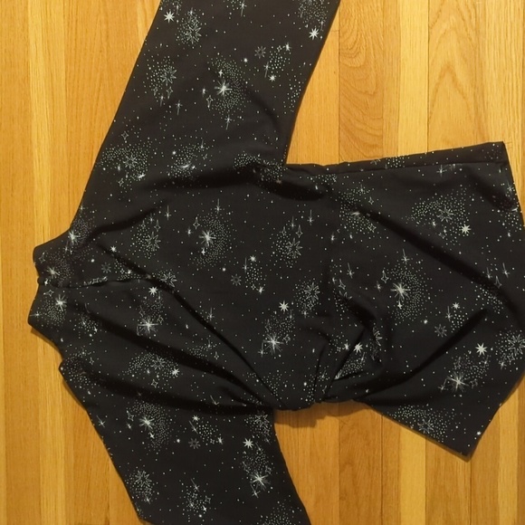 Topshop Kimono style galaxy top size 2 black + white - Picture 7 of 9